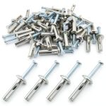 Hordion Hammer Drive Anchors Rust Resistant Zinc Alloy-0