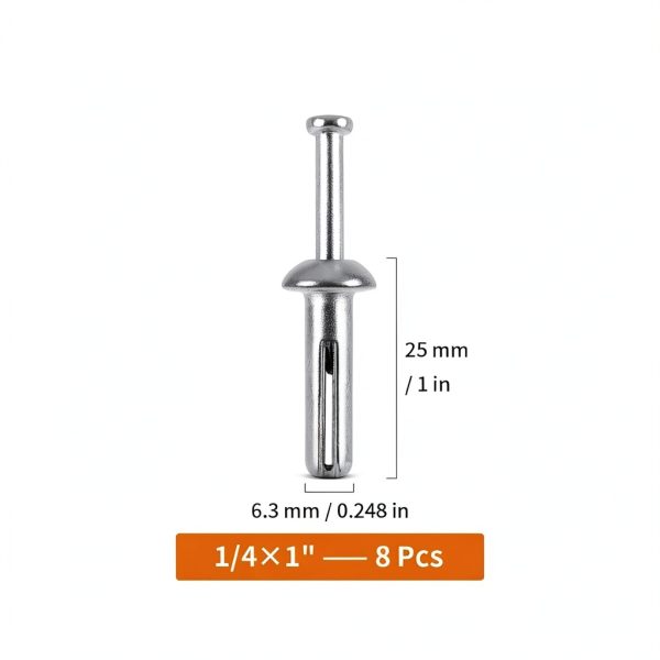 ALLOYPRO Zinc Alloy Concrete Anchors Heavy Duty Masonry-1