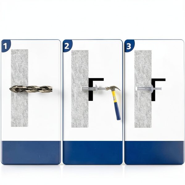 Nylon Nail Drive Anchors BUSY-CORNER 3‑Size Set-3