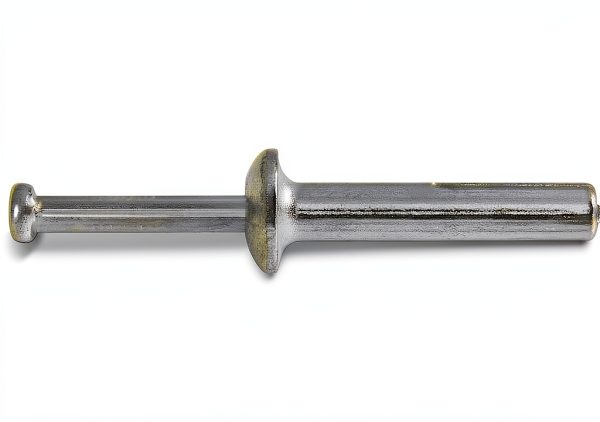 Zinc Drive Anchor Hillman Flat Mushroom 1/4 Inch-1