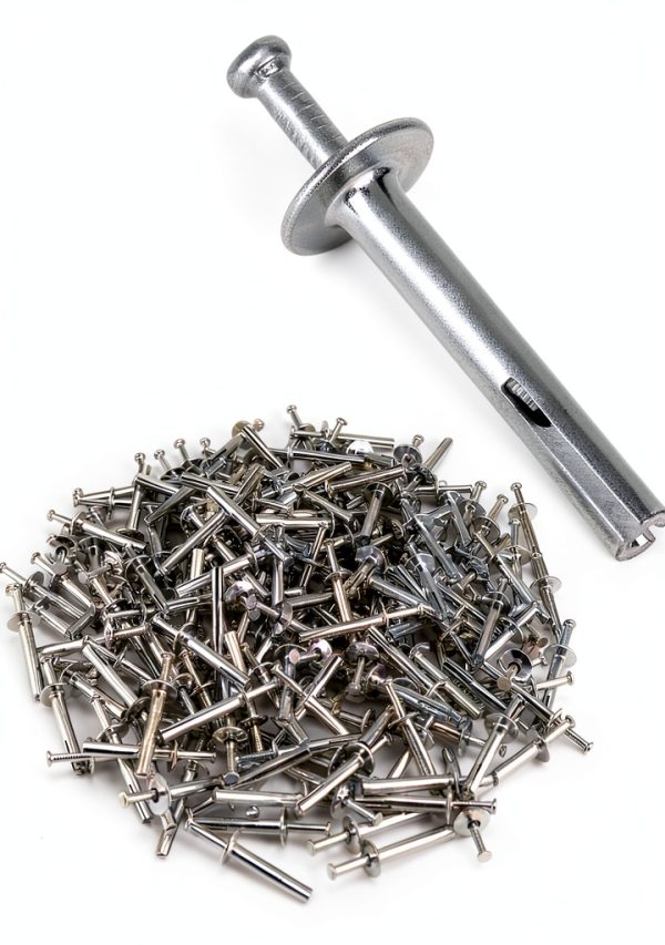 QWORK Drive Anchors 1/4 x 1-1/2 Inch 200 Pcs Secure-0