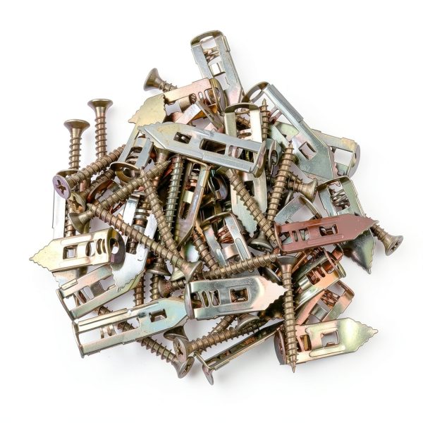 DLDCHKG Drywall Anchors Steel No Drilling Easy Install Kit-6