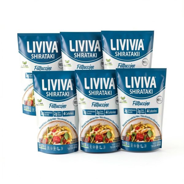 Shirataki Pasta Zeroodle Gluten Free Fettuccine-0